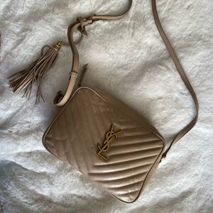 YSL Saint Laurent  Matelasse Monogram Lou Camera Bag